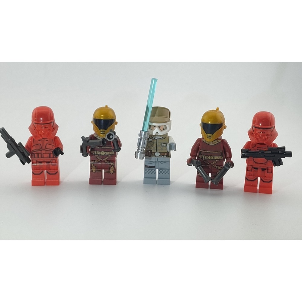 Lego Star Wars mini figure lot Sith Jet Troopers Zorii Bliss Luke Skywalker toys